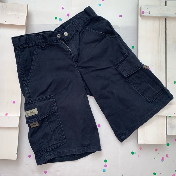 WRG Jeans Co Navy Blue Cargo Shorts - Picture 2 of 4